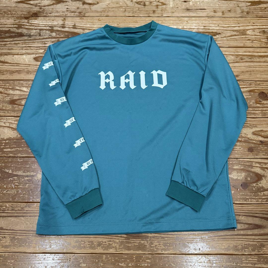 【新品未使用品】レイドジャパン OFFICIAL LOGO ロングT Lサイズ★ RAID L/S TEE 
