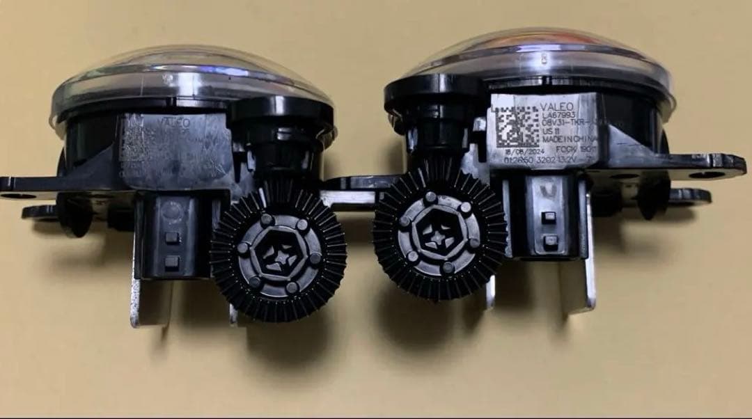 ホンダ純正 LEDフォグライト左右セット 色クリア目立った傷や汚れなし BRIGHTFACE_UK