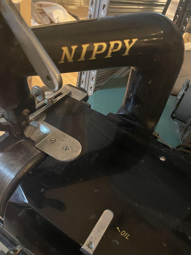 美品 ニッピ機械 NP-2 皮漉機 nippy1-np2