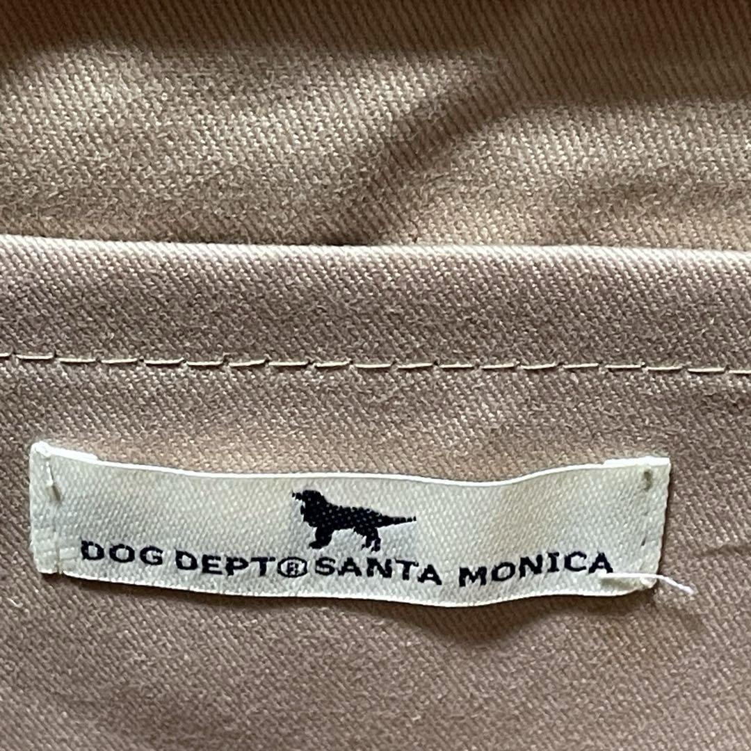 Dogdept ドッグデプト　お散歩用　ラタン　かごバッグ　籐　リード付　レザー