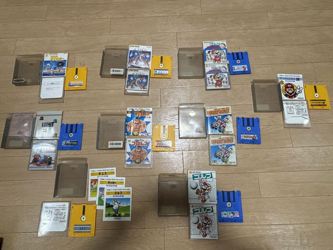 ファミコン　ディスクシステム 人気ゲーム ソフト 9本 まとめ売り