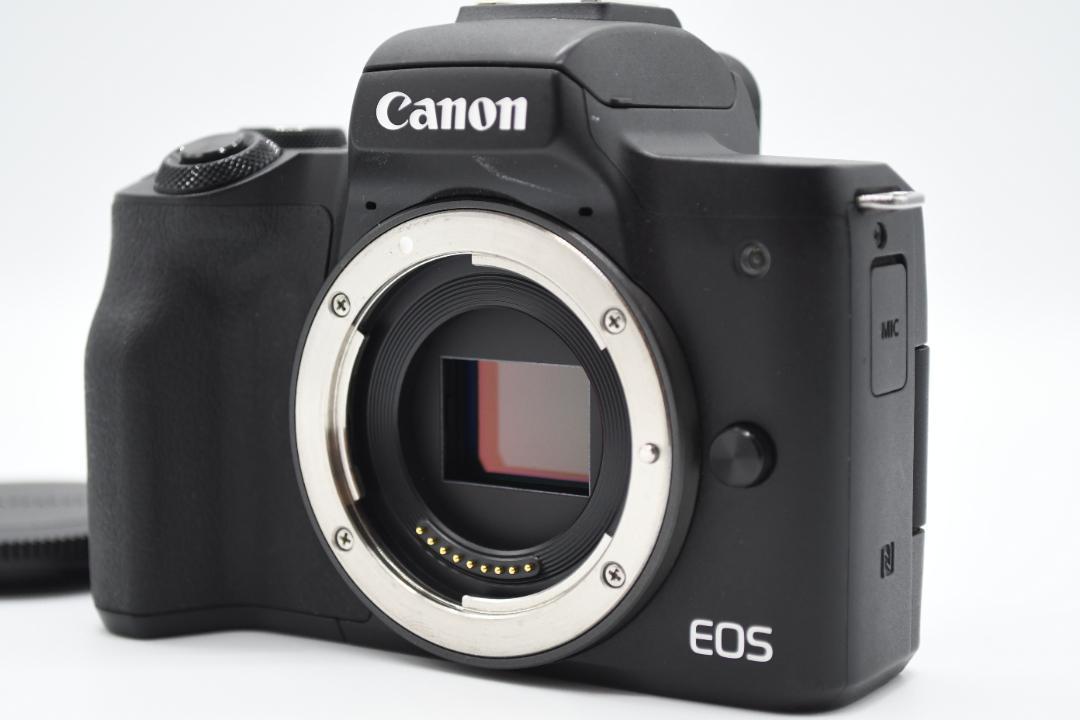 ★美品★ キヤノン EOS kiss M ブラック＋EF-M 15-45mm