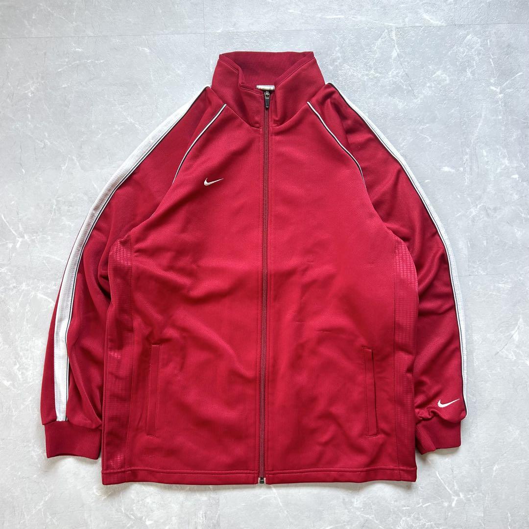 NIKE 00s インテル トラックジャケット y2k ストリート 00s NIKE TECH Y2K ブラック ジップアップトラックジャケット