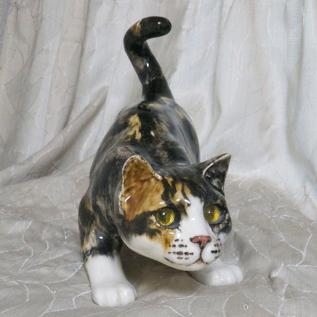 ウィンスタンレイキャット（ケンジントンキャット）毛長三毛猫、ビンテージNo.50 170f2e0098ff76e5740fcd48b77af7