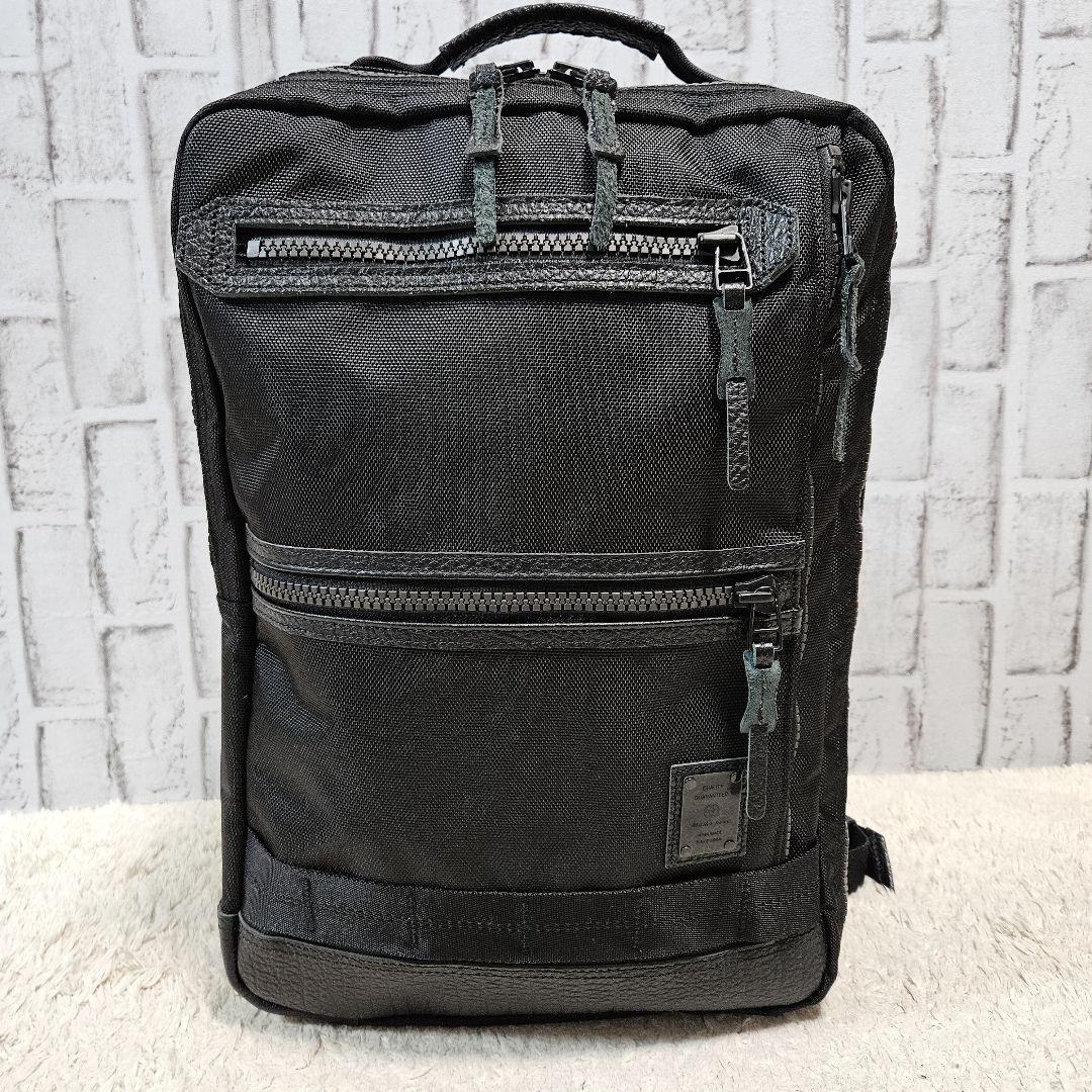 美品☆マスターピース　ラッド　リュックサック　ビジネス　2way　A4　ブラック