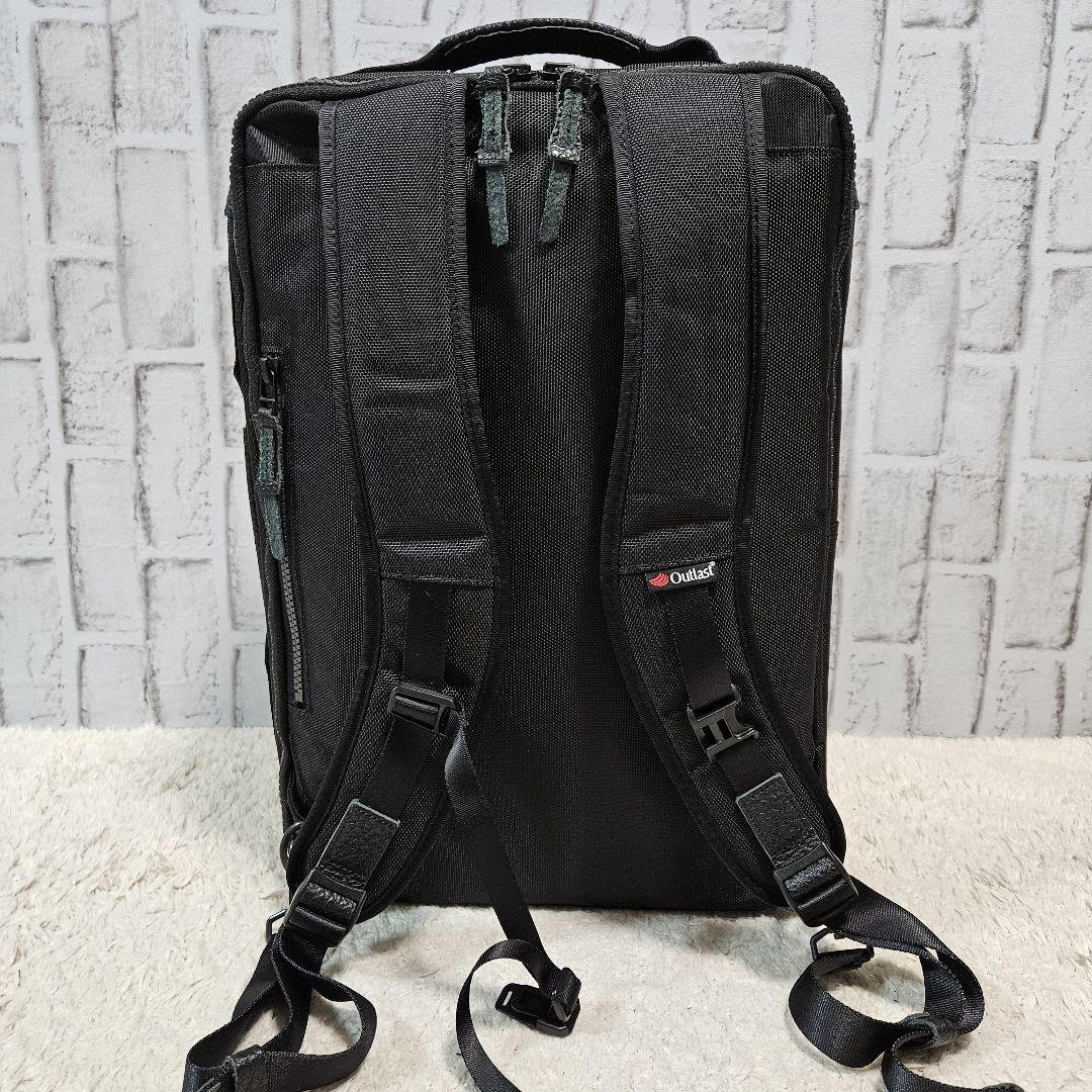 美品☆マスターピース　ラッド　リュックサック　ビジネス　2way　A4　ブラック