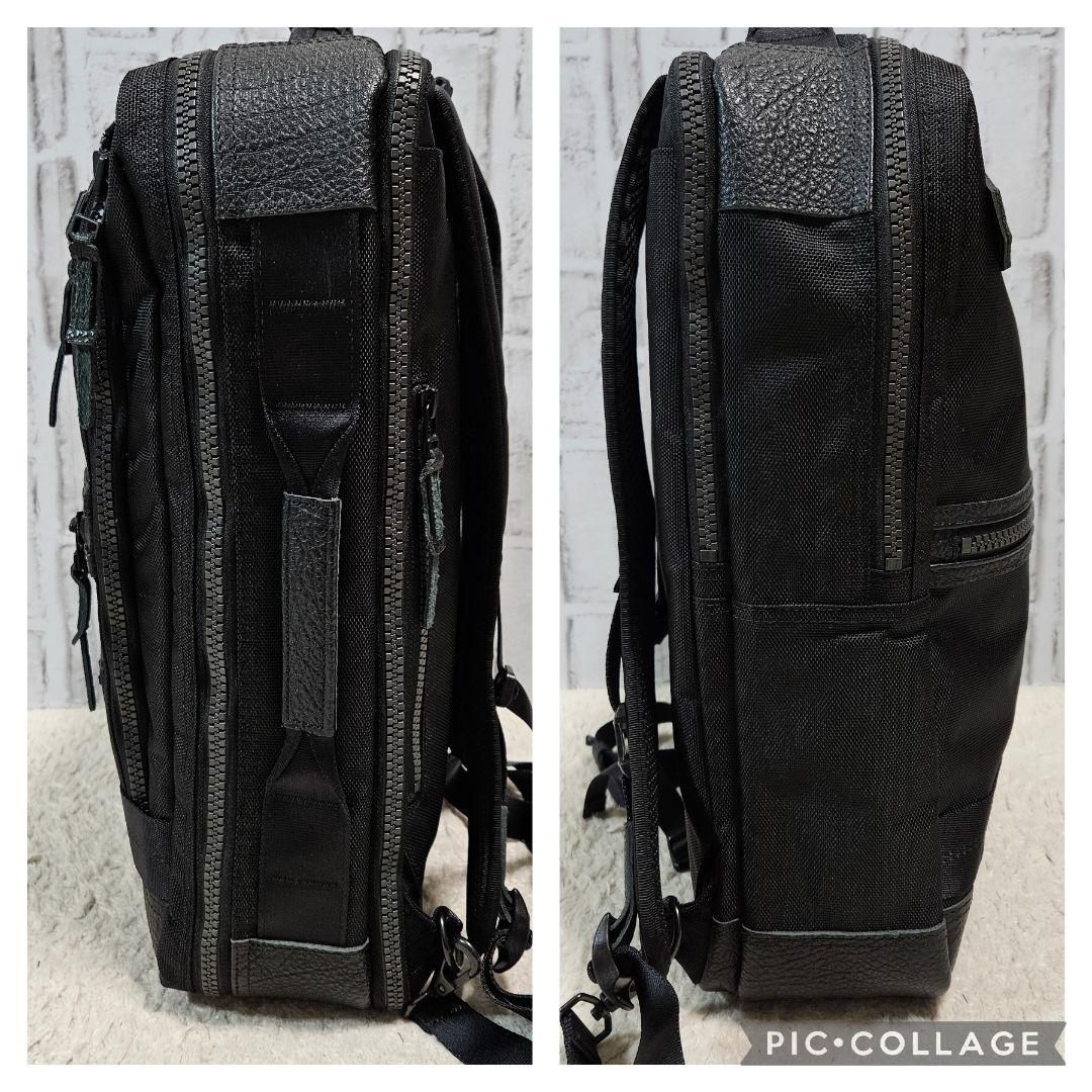 美品☆マスターピース　ラッド　リュックサック　ビジネス　2way　A4　ブラック