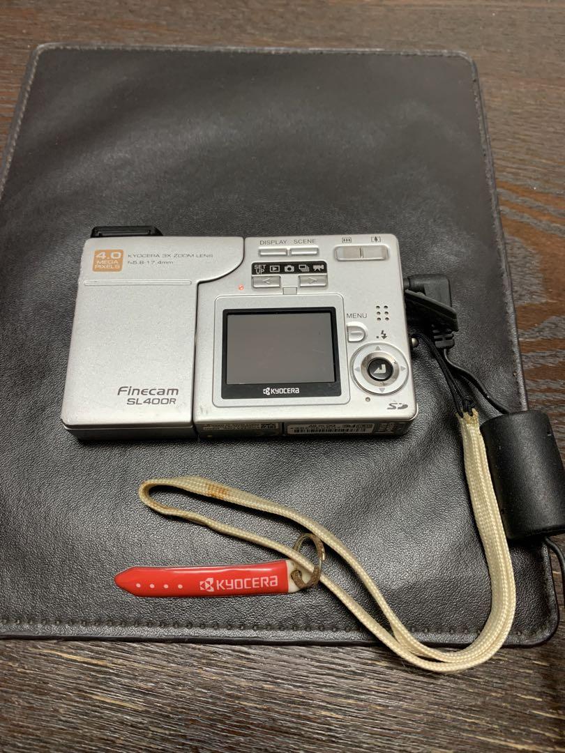ジャンク！KYOCERA Finecam SL400R コンパクトデジタルカメラ