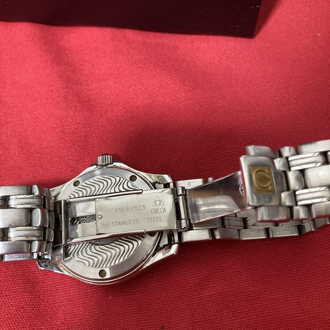 週末値下げ‼︎ OMEGA Seamaster ダークブルー 120m防水