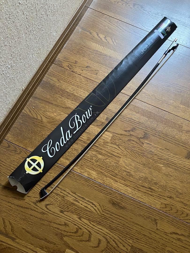 【美品】Coda Bow Joule バイオリン弓 箱付き カーボン コーダボウ