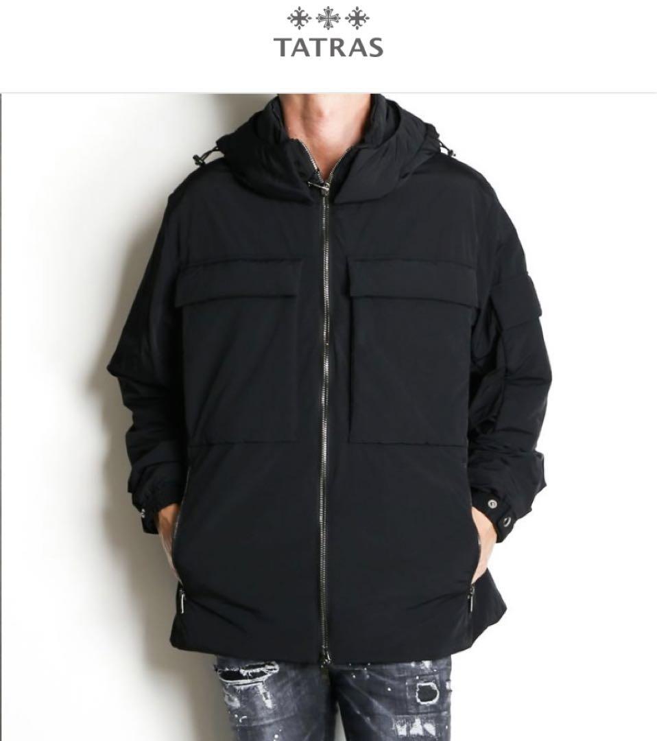 新品TATRAS メンズフードジャケット