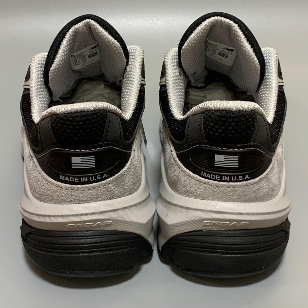 新品 25.5㎝ US7.5 国内未発売 U990JC6 ブラックグレー USA