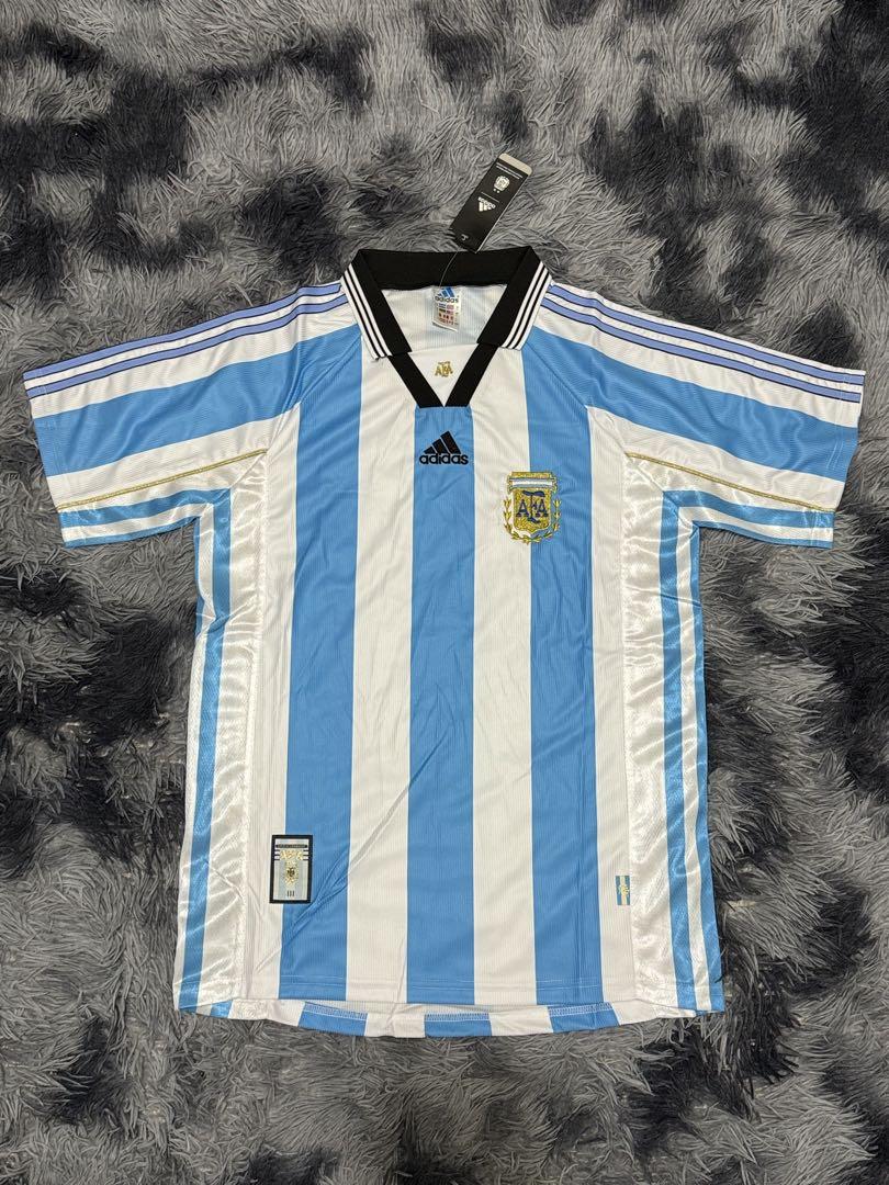※サポadidas 98アルゼンチン代表 シャツ L アルゼンチン代表 adidas シャツ L - メルカリ