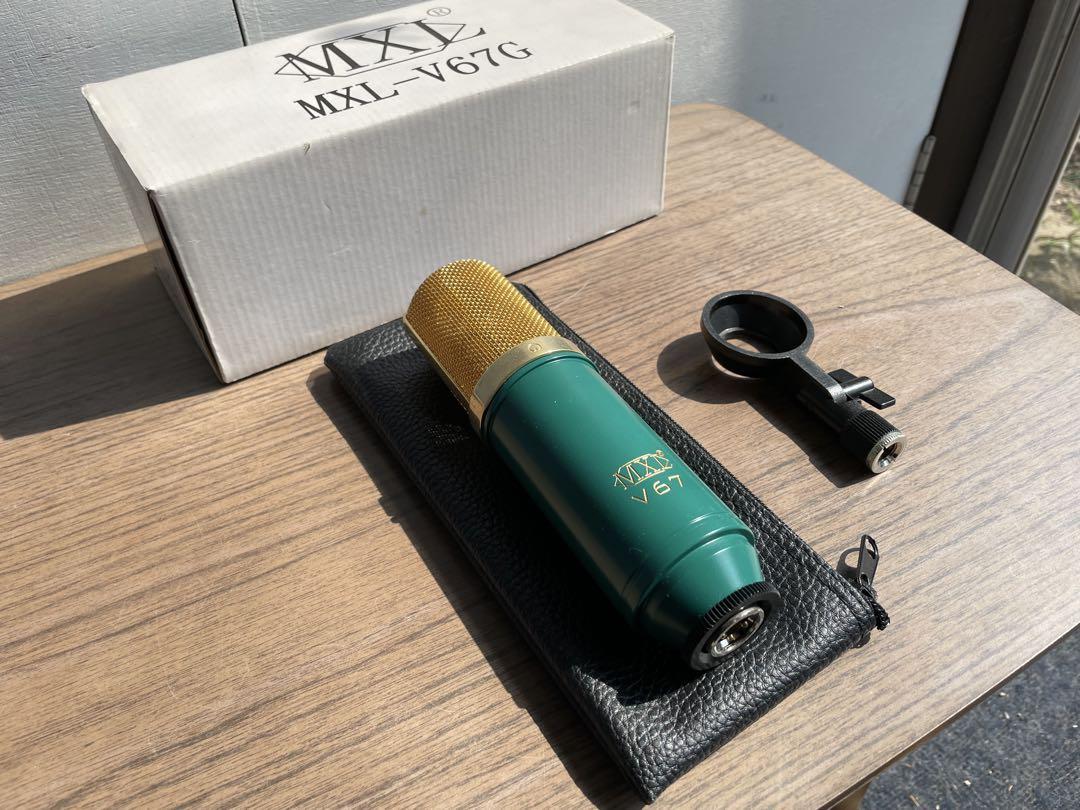 MXL V67G コンデンサーマイク　マイクホルダー 専用ケース付き