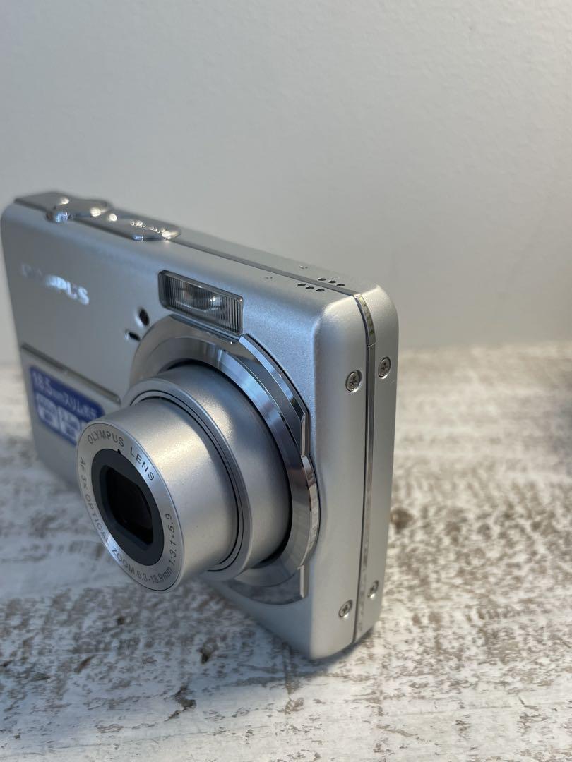 OLYMPUS FE-190 シルバー 簡易動作確認済 コンデジ - メルカリ