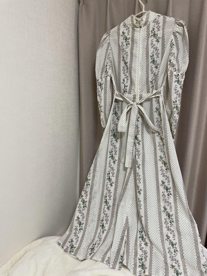 vintageロングワンピース vintagedress