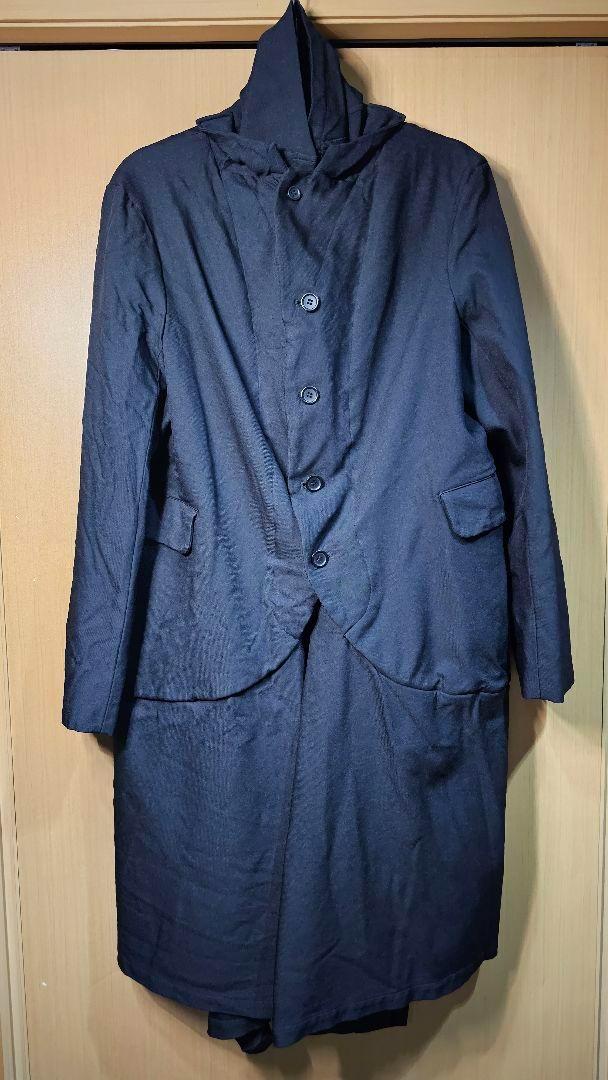 BLACK COMME des GARÇONS 縮絨ビッグジャケット コート L