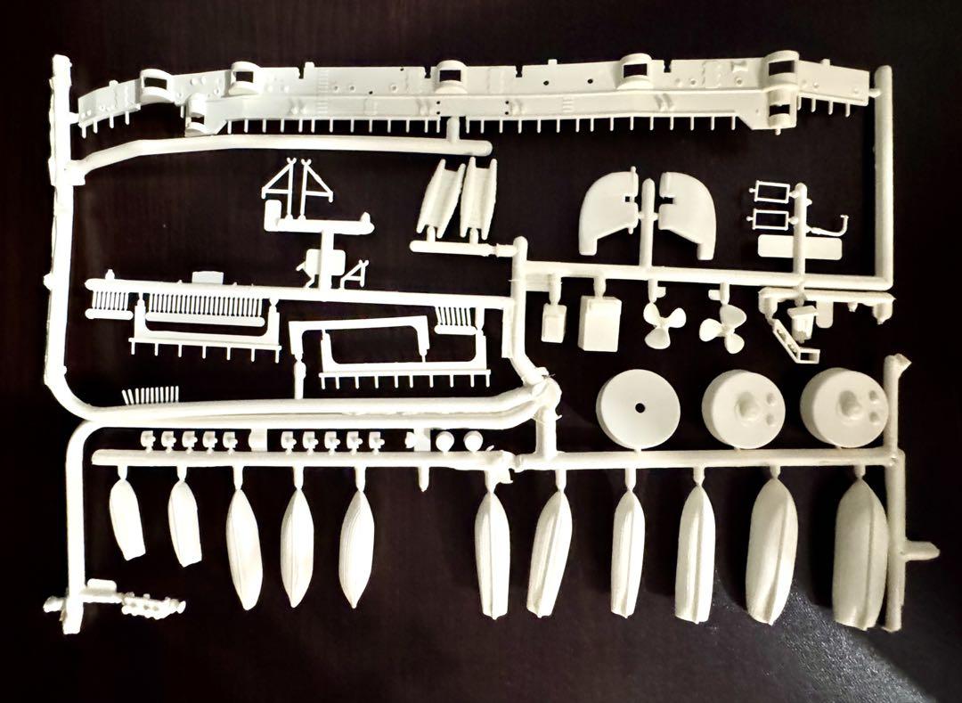 1/232 プラモデル Cruise USS OLYMPIA アメリカ軍巡洋艦 - メルカリ