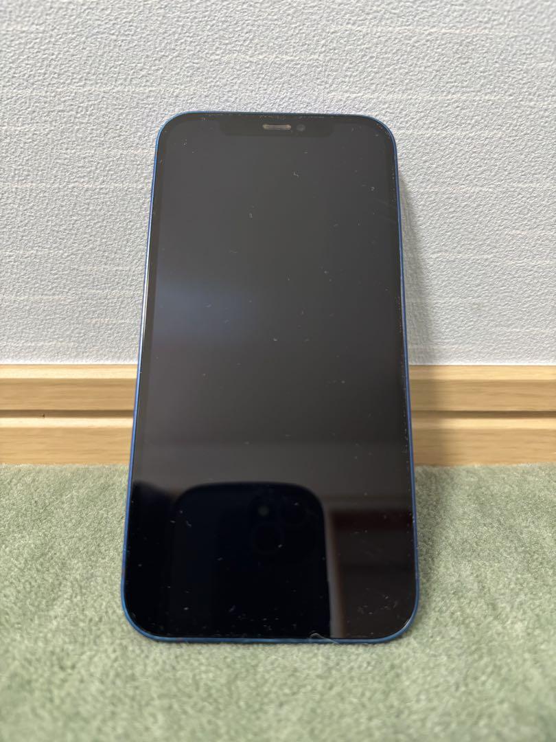 Apple iPhone 12 青色 本体 箱付き - メルカリ