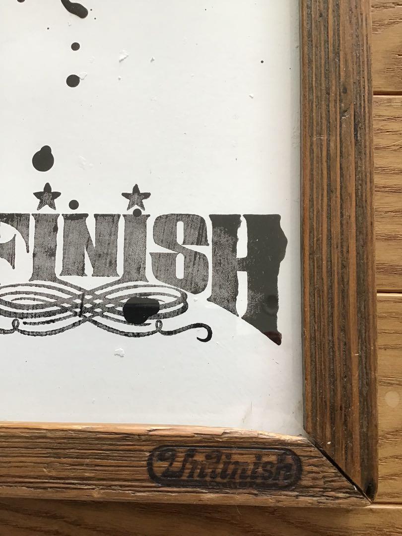 UNFINISH アンフィニッシュ　額縁　アート　ポスター