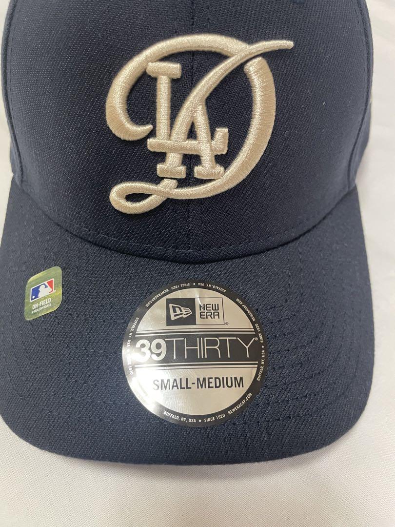 ドジャー NEWERA 39THIRTY Flex Hat サイン刺繍入り