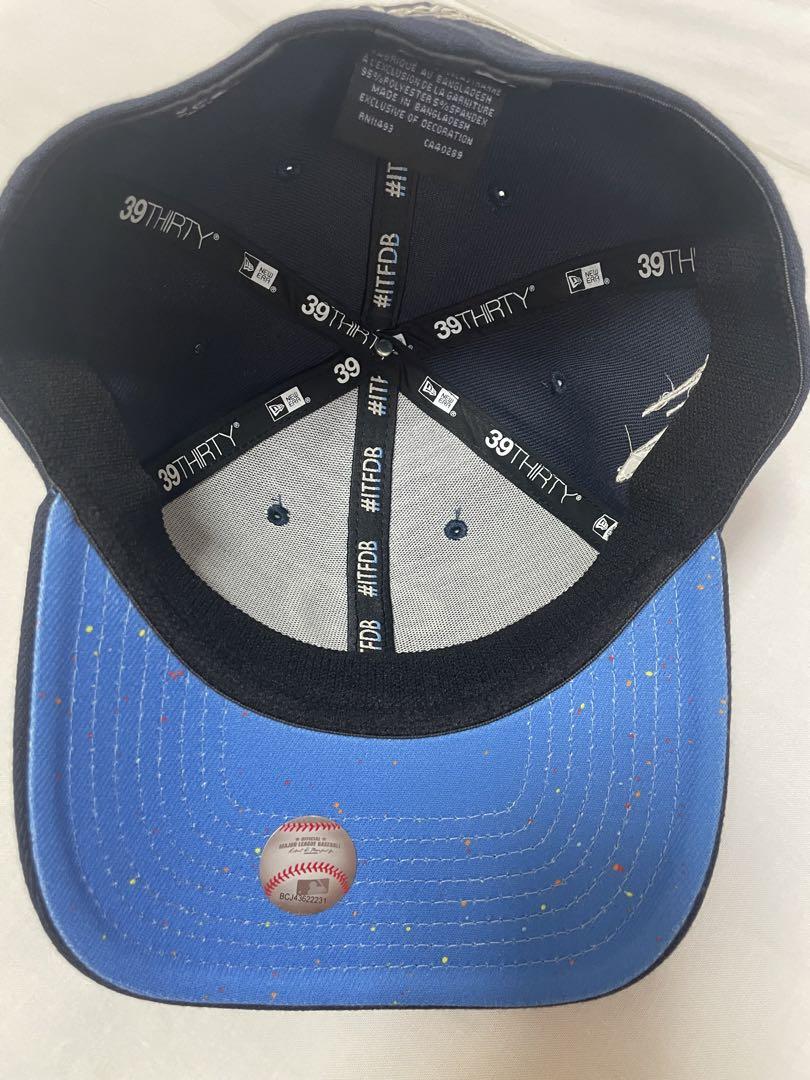 ドジャー NEWERA 39THIRTY Flex Hat サイン刺繍入り