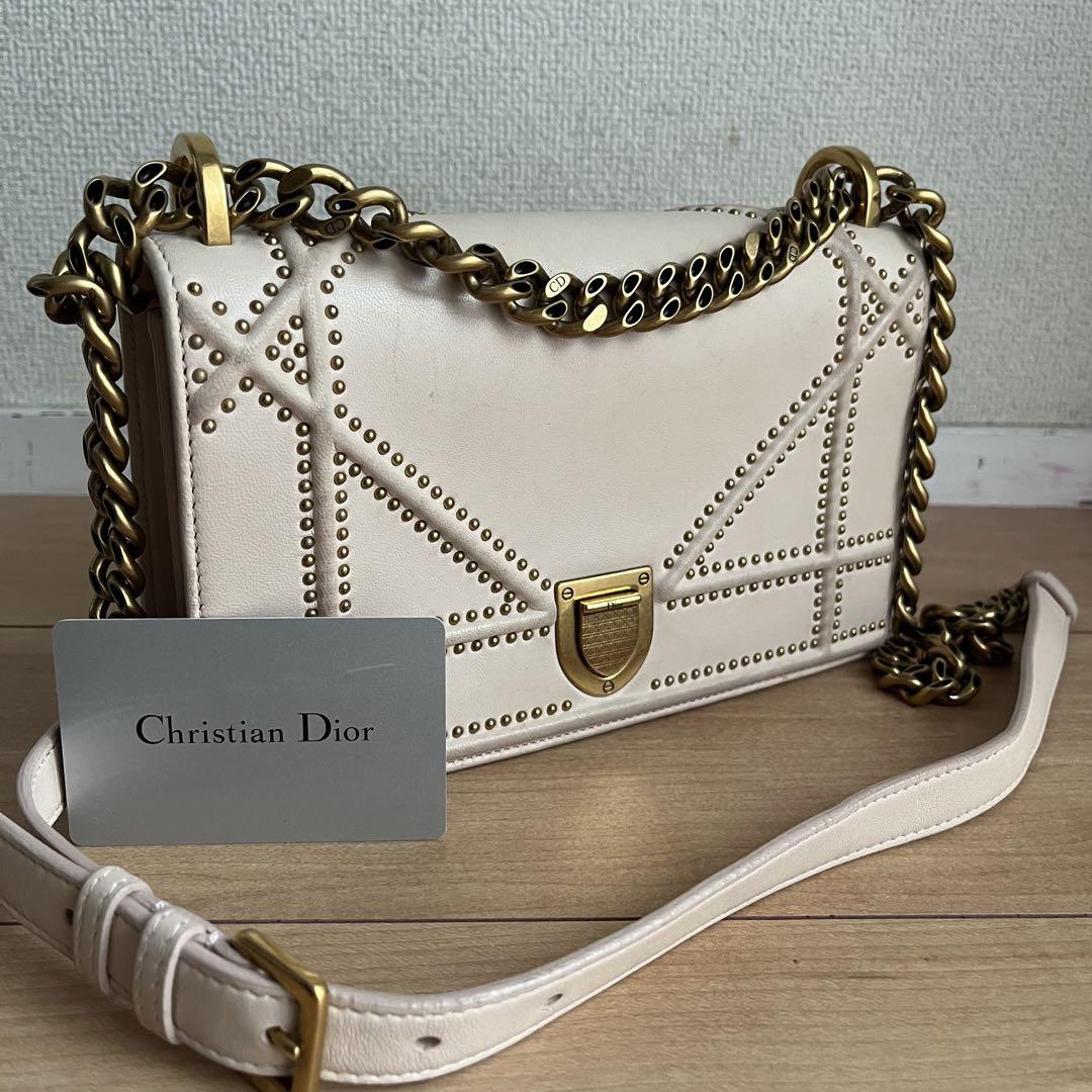 【希少】ChristianDior ディオール ディオラマ ショルダーバッグ ChristianDior ディオラマ ショルダーバッグ 2way レザー - メルカリ