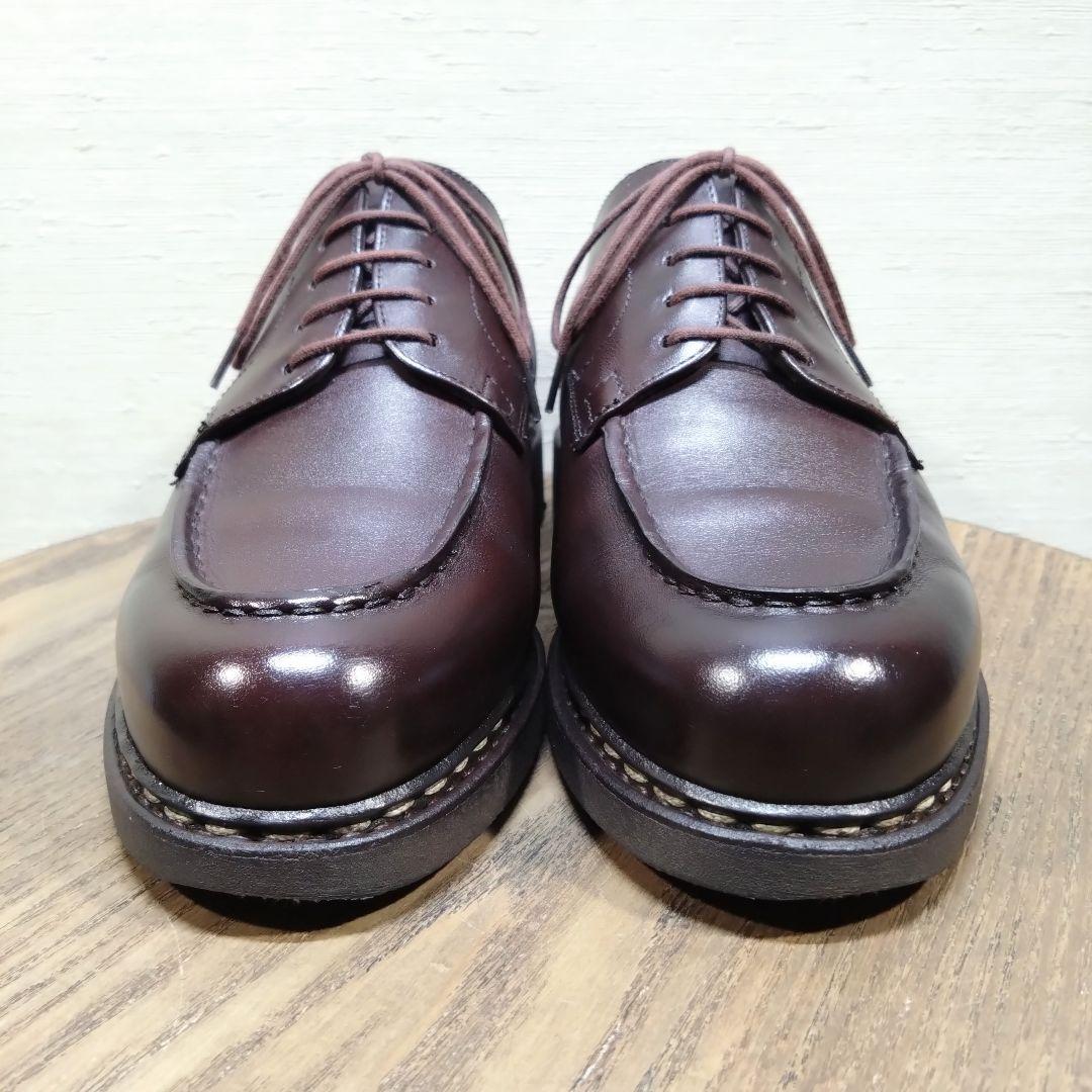 【美品】Paraboot パラブーツ シャンボード 6 カフェ リスレザー