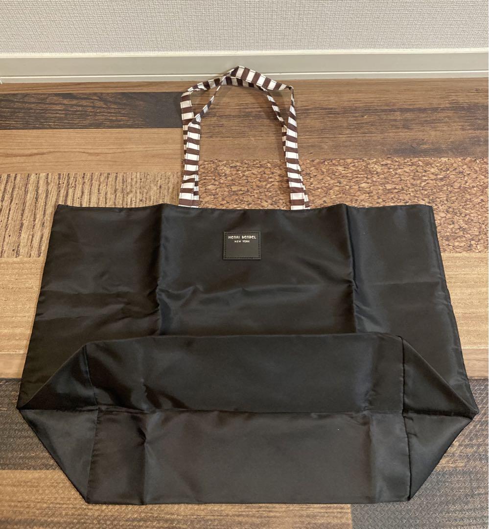【未使用】ヘンリベンデル リバーシブルトート ポーチ付き 新品 ヘンリベンデルHENRI BENDEL トートバッグ リバーシブル