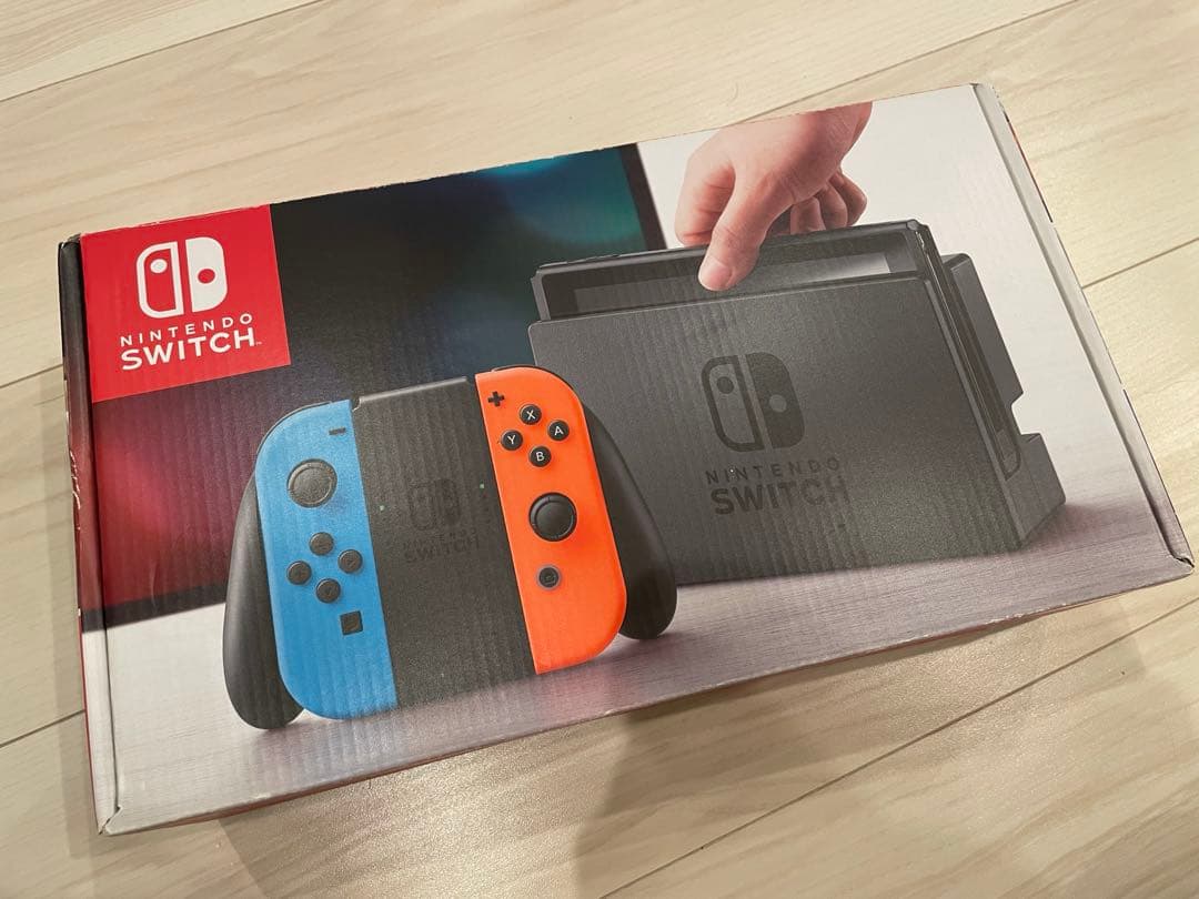 Nintendo Switch 本体 青 赤 Joy-Con き 保護シール