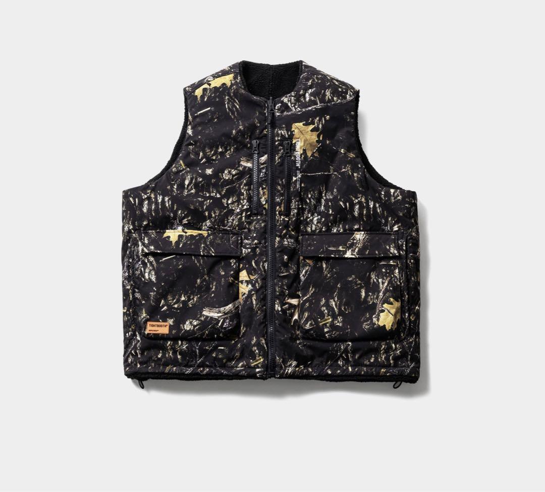 tightbooth BULLET CAMO REVERSIBLE VEST