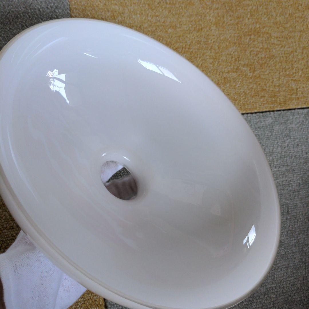 電傘　昭和レトロ　乳白色ガラス　ゆらゆら　 ランプシェード　3枚セット