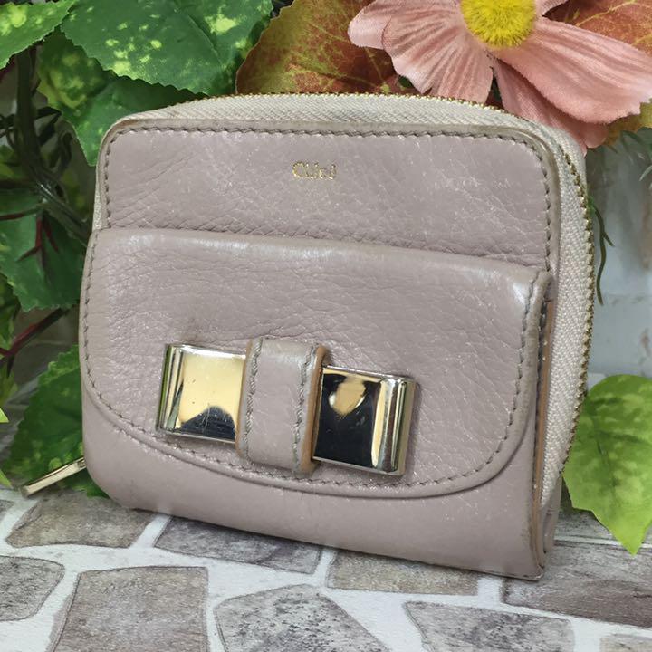 Chloe 財布 コンパクト 二つ折り リボン - メルカリ Chloe 財布 コンパクト 二つ折り リボン - メルカリ