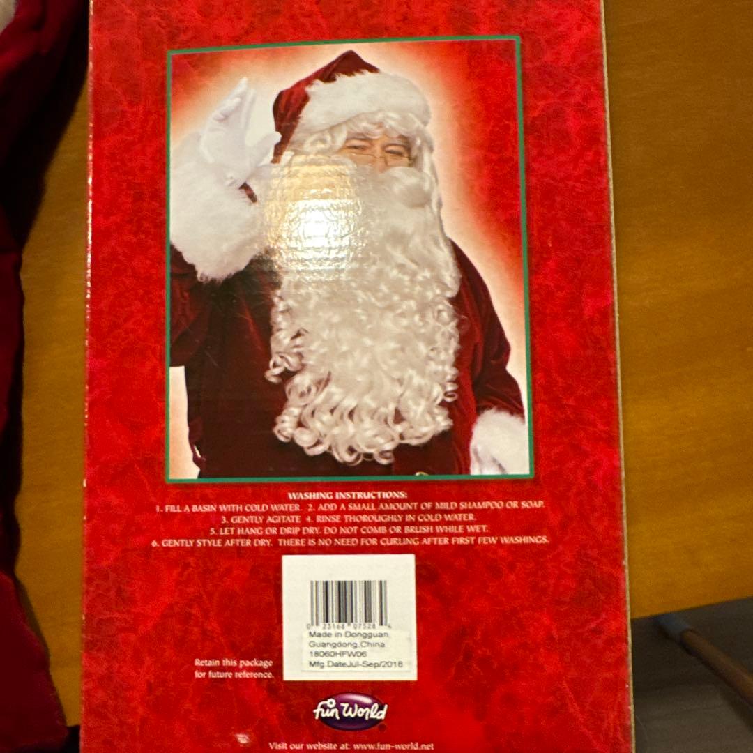 PROFESSIONAL SANTA WIG - BEARD♥に近い WWW_MERCADOAVALIA_COM_BR