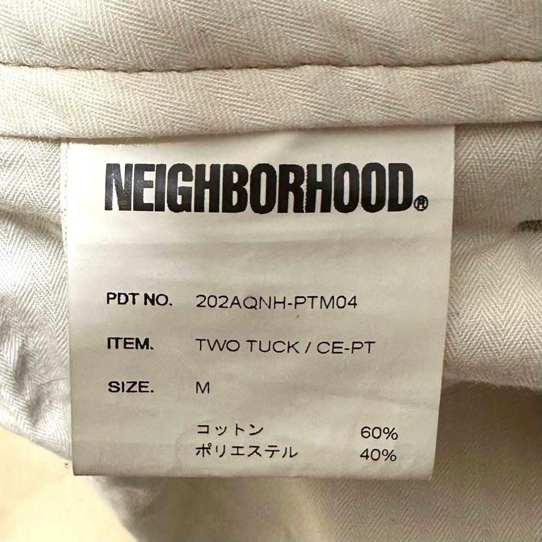 NEIGHBORHOOD TWO TUCK チノパン M ベージュ