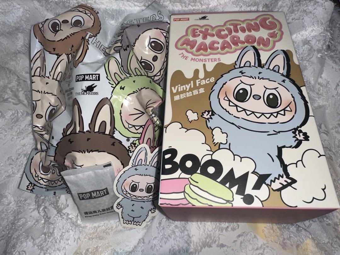 ぬいぐるみ Labubu Exciting Macaron SeaSalt Coconut