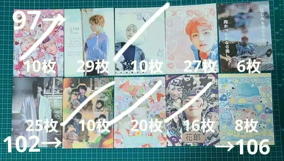 ご確認用 ◆SALE BTS テテ　メモ帳　1～138　 韓国製作者様