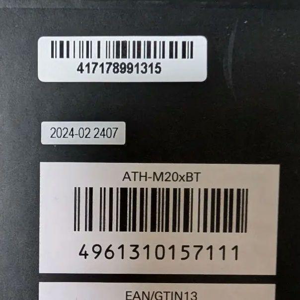 audio-technica ATH-M20xBT ワイヤレスヘッドフォン