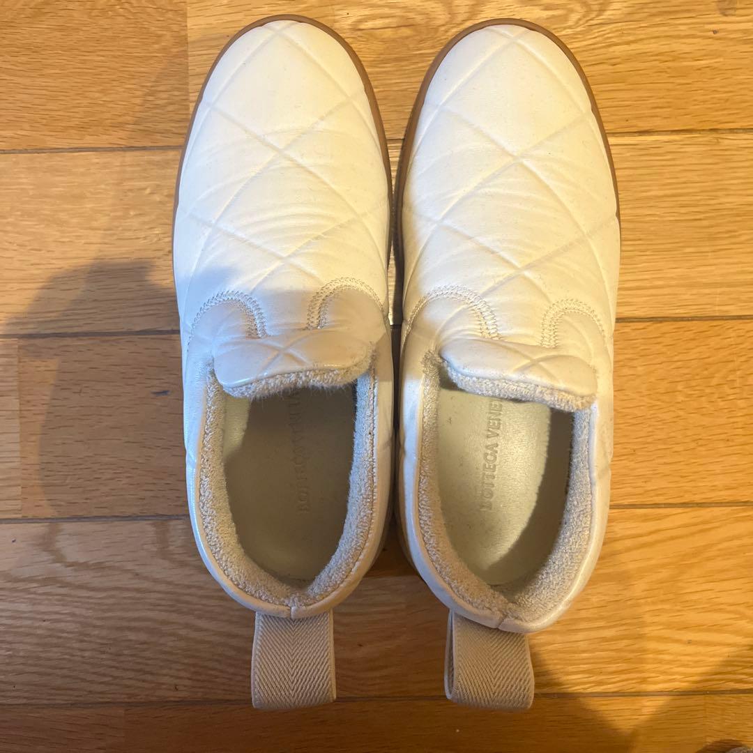 Bottega Veneta ホワイト スリッポン23cm Bottega Veneta
