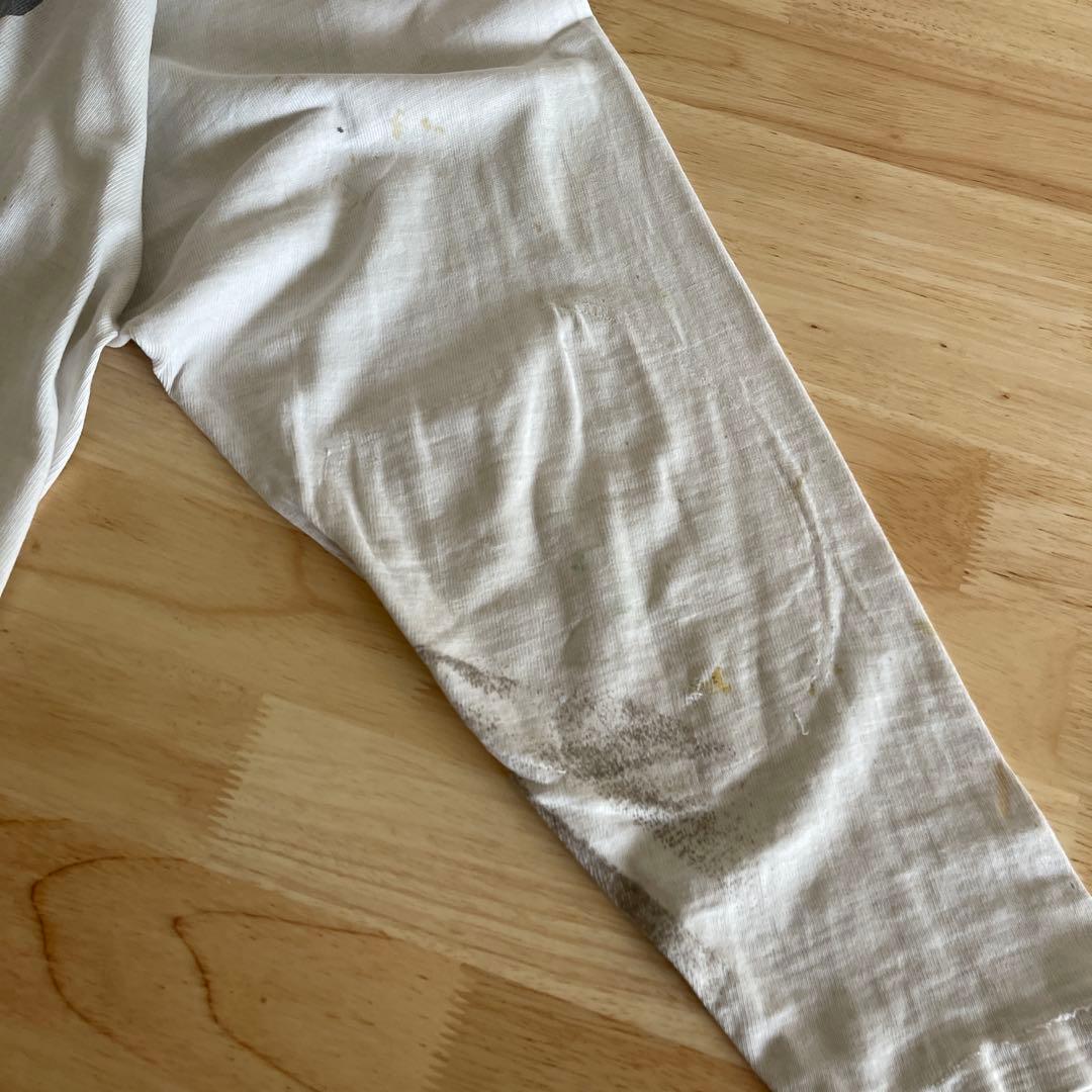 希少　50's フットボールシャツ 染み込み　ボロ　XL