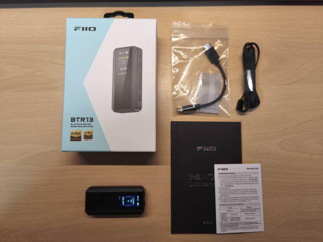 6月28日にオークション開始 FIIO BTR13 Black DAC