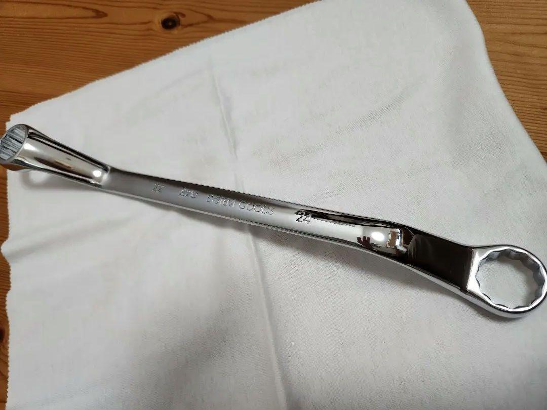 KTCミラーツールオフセットメガネレンチ22×24㍉