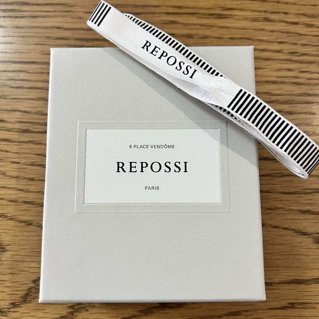 REPOSSI アンティフェール リング 18KWG エタニティダイヤモンド