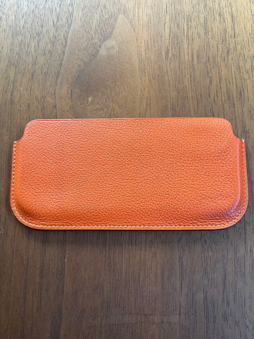 HERMES エテュイイーカバー レザースマホケース HERMES エテュイイーカバー レザースマホケース