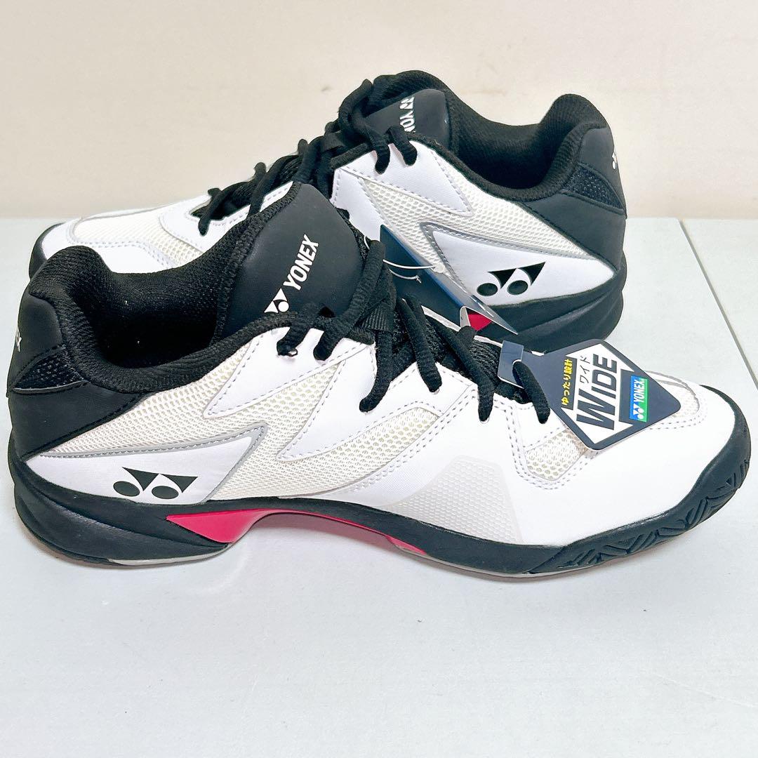 新品】ヨネックス テニスシューズ パワークッション 107D ワイド