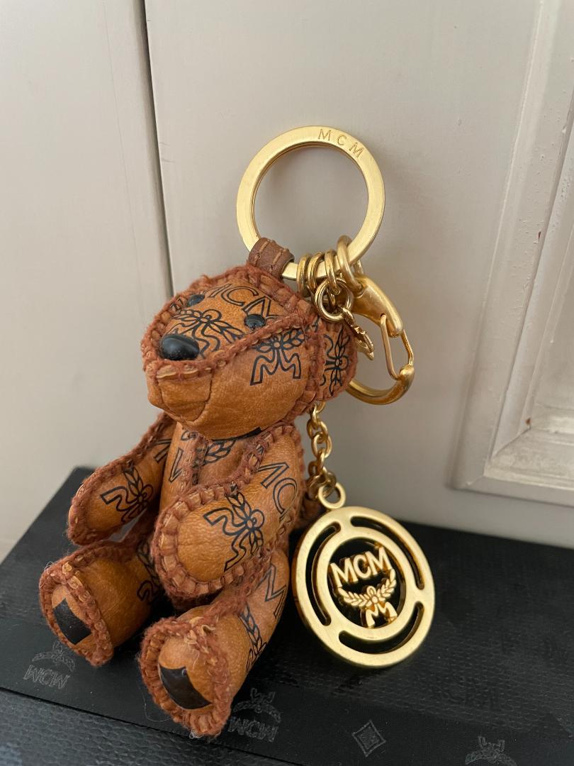MCM モノグラム＆クマ・ベア チャーム・キーホルダー