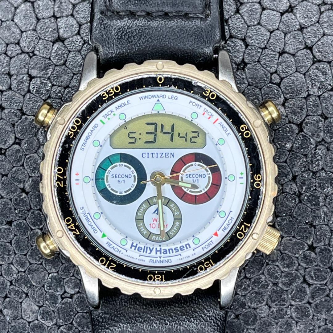 Citizen×Helly Hansen 腕時計 クォーツ 稼働 ヘリーハンセン Citizen×Helly Hansen 腕時計 クォーツ 稼働 ヘリーハンセン