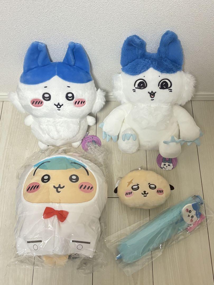 ちいかわ ハチワレ ぬいぐるみ グッズ まとめ売り セット 5点 Amazon.co.jp: 【 寝そべりぬいぐるみ コンプリート 5種セット