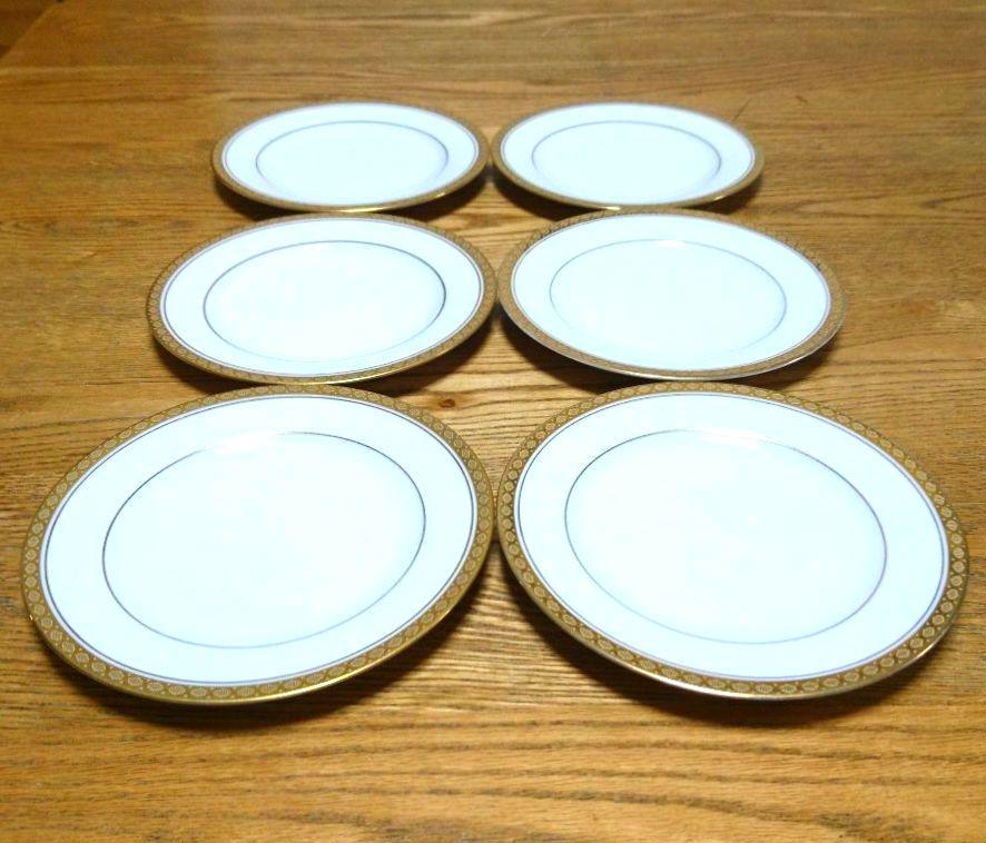 ノリタケ リッチモンド 16cm プレート 皿 6枚 金彩 RICHMOND