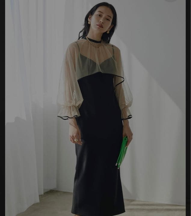 MANY WAY AIRY VEIL DRESS MANY WAY AIRY VEIL DRESS